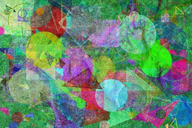 Soyut şekil illüstrasyonlar arka plan. Desen, modern, oval, 