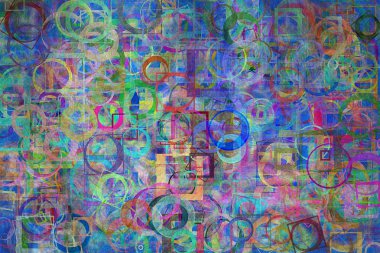 Kavramsal arka plan şekli için tasarım veya doku. Desen, çizmek