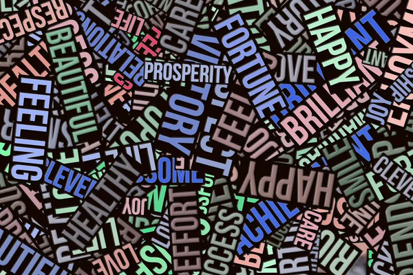 Happy word cloud, business