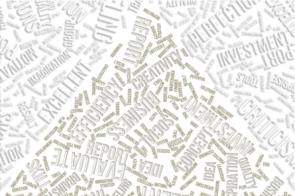 Textur Hintergrund Wörter Wolke. abstraktes Geschäft, gut für desi — Stockfoto