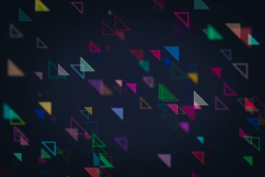 Arka plan şekli generatif Tasarım sanat soyut. Desen, modern