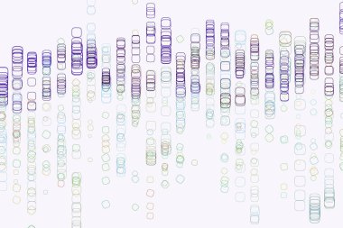 Soyut renkli karışık şekil desen. Web, Ayrıntılar, etkisi ve tem
