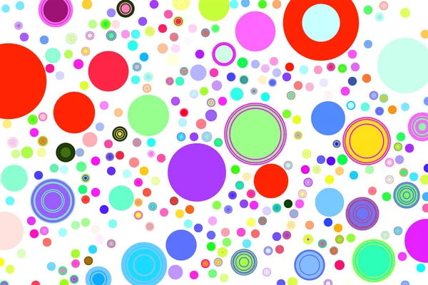 Círculos geométricos modernos, burbujas, esfera o elipses backgrou — Vector de stock