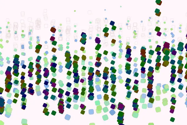 Sfondo concettuale modello misto per il design. Forma geometrica — Vettoriale Stock