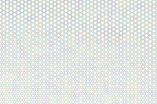 Arrière-plan motif hexagonal abstrait pour la conception. Forme, toile, désordre — Image vectorielle