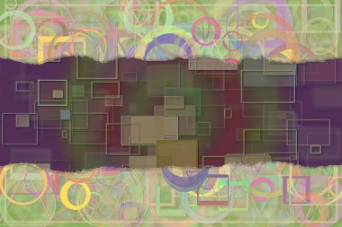 Adı, resim yazısı veya başlık için boş soyut desen arka plan. Sh