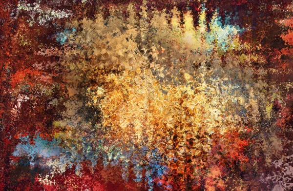 Abstraktní obrazec koncepční vzorku. Digitální, pixel, umění & kresby — Stock fotografie