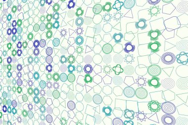 Arka plan karışık desen şekli ile. Üçgen, conce