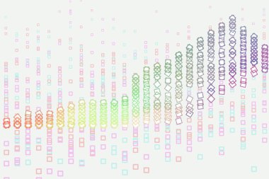 Arka plan şekli kare, dikdörtgen desen ile. Sanat