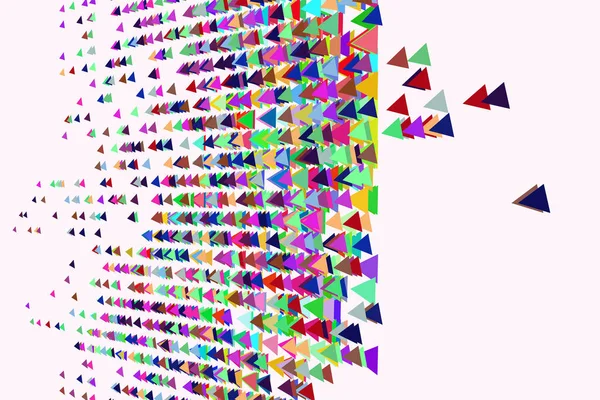 Arrière-plan motif triangle abstrait pour le design. Concept, vecteur — Image vectorielle