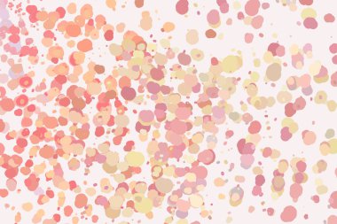 Soyut hareket, partikül veya rastgele şekil desen renkli. Motio