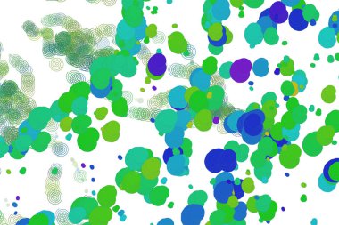 Soyut hareket, partikül veya rastgele şekil desen renkli. Tasarı