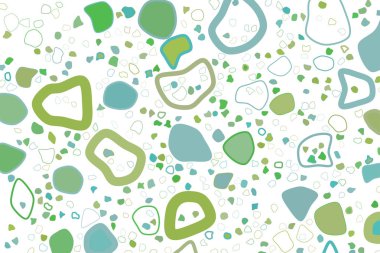 Renk soyut Karma Desen generatif sanat arka plan. Etkisi, 