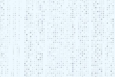 Soyut geometrik karma desen, renkli ve sanatsal grafiği için