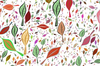 Çizim desen generatif sanat arka plan renk soyut bırakır.