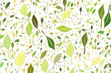 Çizim desen generatif sanat arka plan renk soyut bırakır.