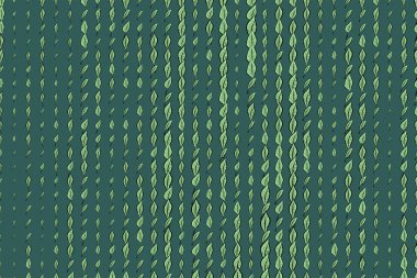 Soyut geometrik yaprakları desen, renkli ve sanatsal f çizimi