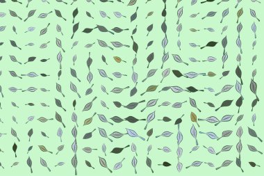 Arka plan şekli ile desen çizimi bırakır. Tasarım