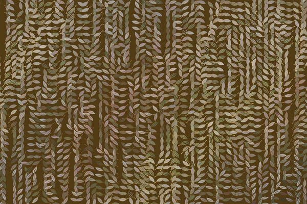 Современные геометрические листья рисуют фоновый рисунок абстрактно. D — стоковый вектор