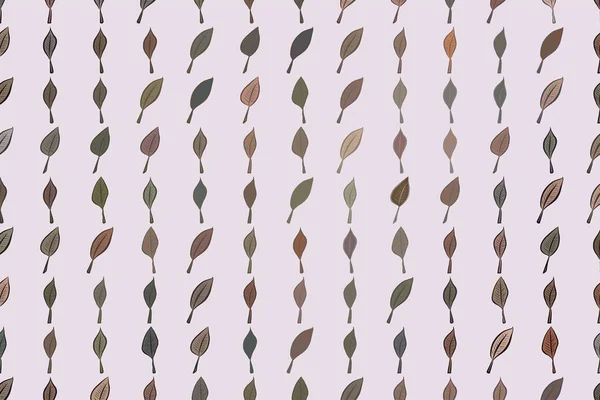 Abstrait géométrique feuilles dessin motif, coloré & artistique f — Image vectorielle