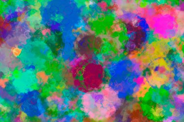 Rasgele çember, elips veya kabarcık şekli. Dekorasyon, zemin, ro