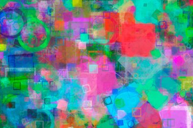 Soyut, dekoratif, çizimler, desen tasarım doku için 