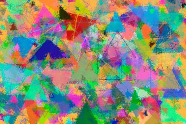 Soyut, dekoratif, çizimler, desen tasarım doku için 