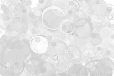 Siyah ve beyaz kağıt grafik des için gri rasgele şekillerle