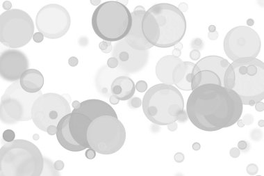 Siyah ve beyaz kağıt grafik des için gri rasgele şekillerle