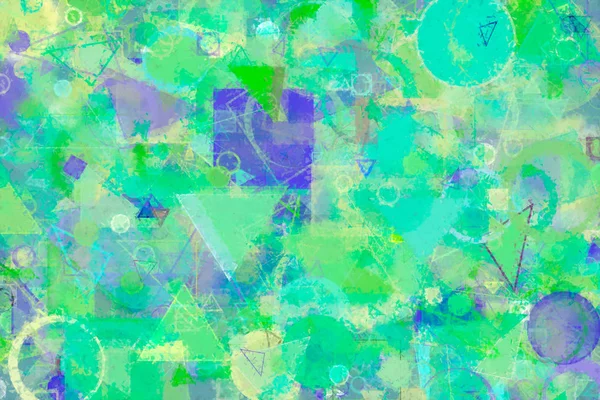 Rasgele daire, kare. Şablon, kağıt, zemin ve doku.