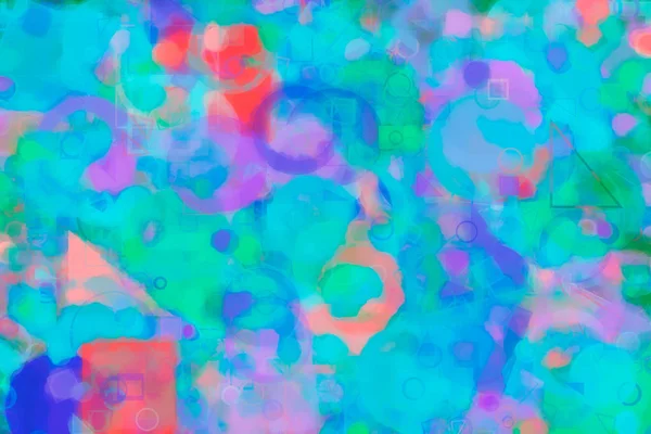 Random circle, square & rectangle shape. Old, design, ellipse & 