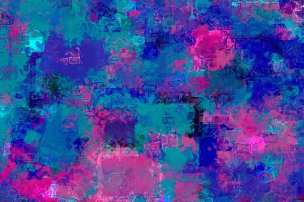 Rasgele kare ve dikdörtgen şekil, web için dijital generatif sanat 