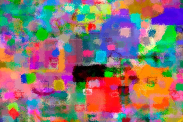 Rasgele kare ve dikdörtgen şekil, web için dijital generatif sanat 