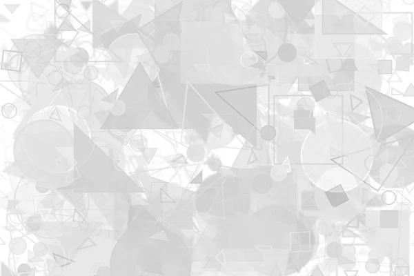 Svart & vit backgroud med grå slumpmässiga former, för grafisk des — Stockfoto
