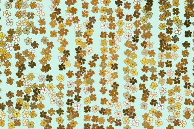 Soyut çiçek illüstrasyonlar arka plan deseni. Yeşil, wallpap