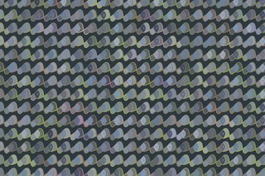 Soyut çizimler balık, kavramsal model. Satır, sanat, d