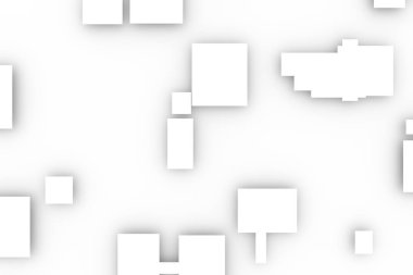 Modern boş yumuşak beyaz ve gri arka plan. Sanat, sanat