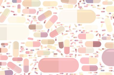 Çizimler kapsül, ilaç veya ilaç. İlaç, stil,