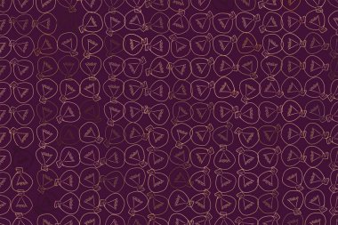 Dekoratif el Işık Ampüller illüstrasyonlar çekilmiş. Stil, doku,