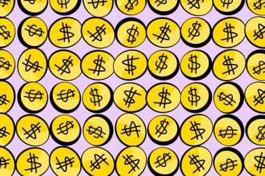 Soyut çizimler para veya para, kavramsal. Bankacılık, t