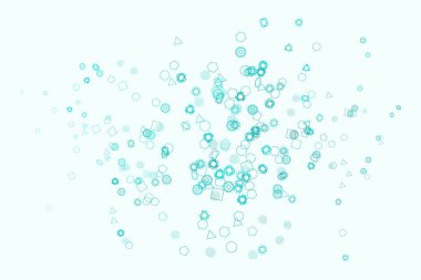 Kavramsal arka plan karışık desen tasarımı için. Daireler, yüzey