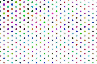 Soyut geometrik altıgen desen, renkli ve sanatsal grafiği için