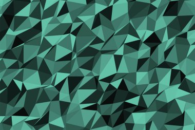 Soyut geometrik üçgen şerit desen, renkli ve sanatsal f