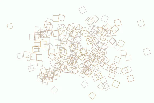 Arrière-plan carré abstrait, motif rectangle pour la conception. Blanc , — Image vectorielle