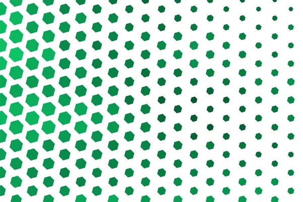 Soyut geometrik altıgen desen, renkli ve sanatsal grafiği için