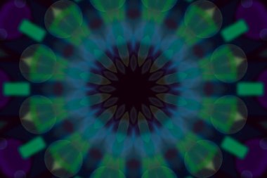 Rüya biçimi soyut, kaleydoskop arkaplan, arkaplan veya metin