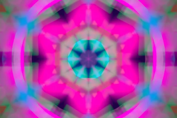 Colorful Dreamy style texture kaleidoscope, for graphic design. — Stock Photo, Image