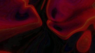 Soyut ve sanatsal, hayalci ve renkli görünüm, sonsuzluk veya kusursuz döngü. Video başlığı, metin arkaplanı veya görüntü geçişi için iyi.