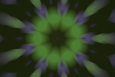 Rüya gibi tasvirler soyut desen, kaleydoskop gerilemesi