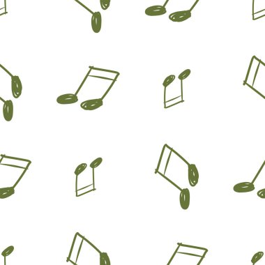 Kusursuz vektör çizimi, ton kromatik ölçeği, soyut illüstrasyon